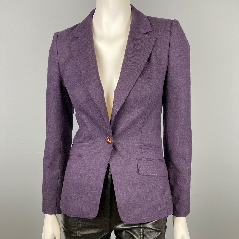 Ted Baker Blazer with Amazing Humorist Lining, Size 0